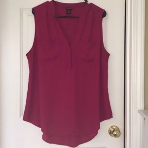 Torrid Harper Georgette Pullover Tank, Size 0